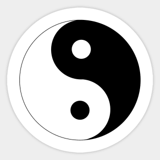 Yin&yang Sticker